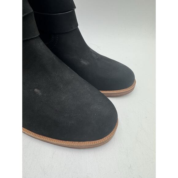 UGG ELORA Women's NEW Heeled Boot Black US Size 5.5 Medium (1019148) - Picture 2 of 11